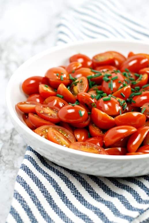 Balsamic tomato salad