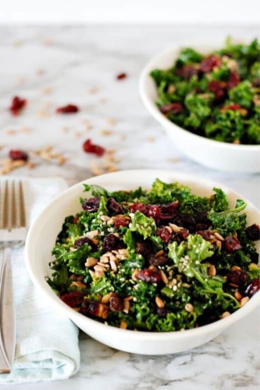 The easiest kale salad recipe